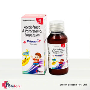 Aceclofenac 50 mg + Paracetamol 125 mg Syrup