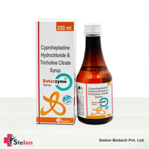 Tricholine Citrate 55 mg + Cyproheptadine Hydrochloride 1.5 mg Syrup