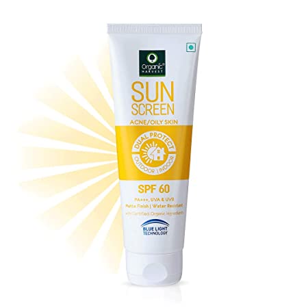 Organic Harvest Sunscreen SPF 60 For Oily & Acne-Prone Skin