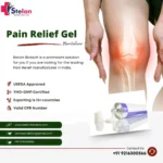 USFDA-approved Pain Relief Gel Manufacturer in India