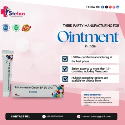 Leading Ointment Manufacturer in India