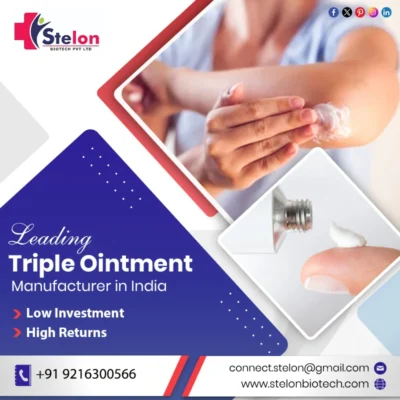 Select Triple Ointment Manufacturer in India Triple Ointment Manufacturer in India