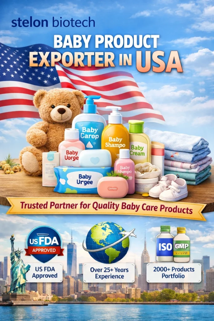 third-party baby product exporter in USA