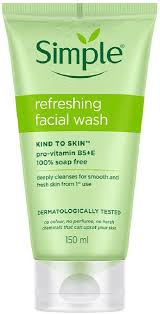 Simple Kind to Skin Refreshing Wash