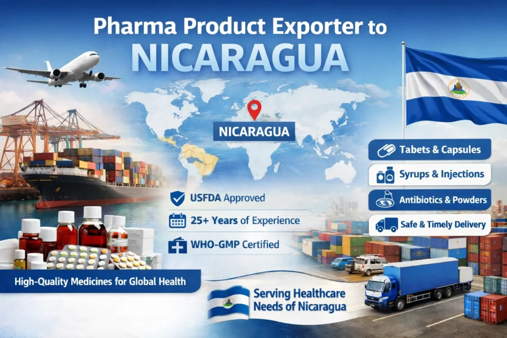 Pharma Product Exporter in Nicaragua