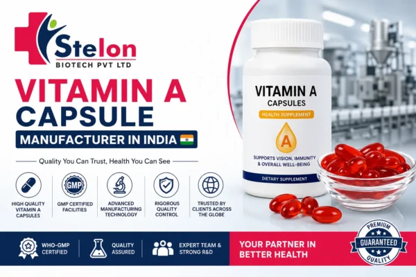 Vitamin A Capsule Manufacturer in India