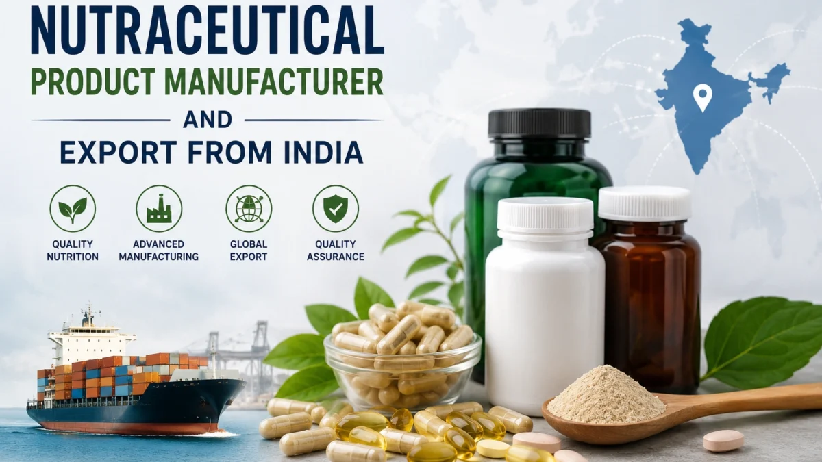 Nutraceutical Product Manufacturer and Export from India