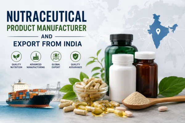 Nutraceutical Product Manufacturer and Export from India