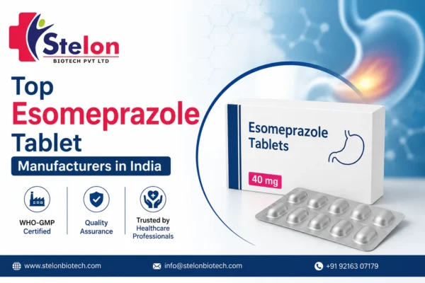 Top 10 Esomprozole tablet manufacturers by Stelon Biotech